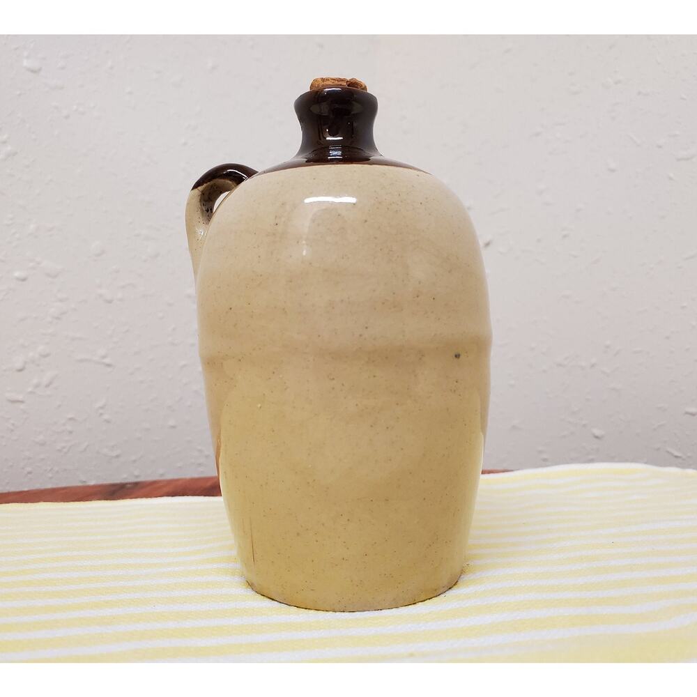 Vintage Miniature USA Pottery Stoneware Jug